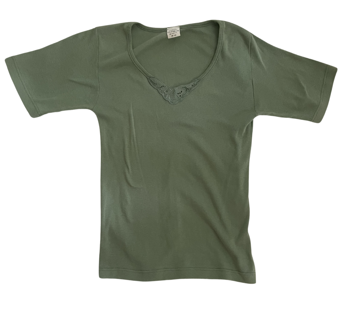 Fresh Green Cotton Tee